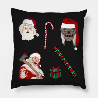 Tales From The Crypt | Cryptmas sticker set Pillow