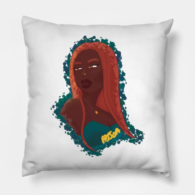 Nemesis ,daughter of Nyx Pillow by AdjoaSeddoh