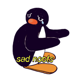 sad noot penguin meme / pingu T-Shirt