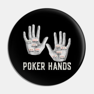 Poker Hands Pin