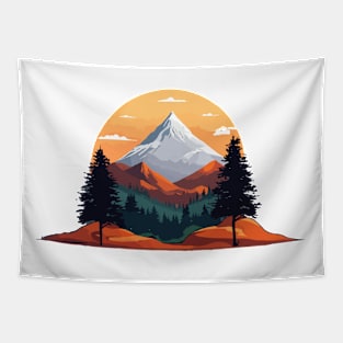 Mountain design Tapestry