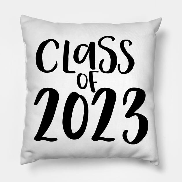 Class of 2023 Pillow by randomolive