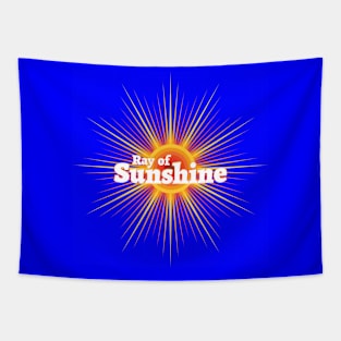 Ray of Sunshine - Retro Summer Style Tapestry