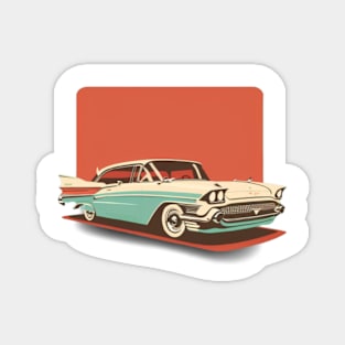 Retro car Magnet