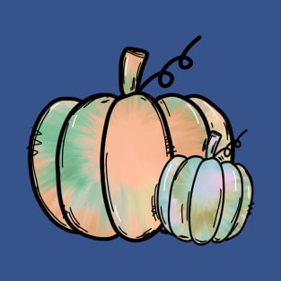 tie dye pumpkin T-Shirt