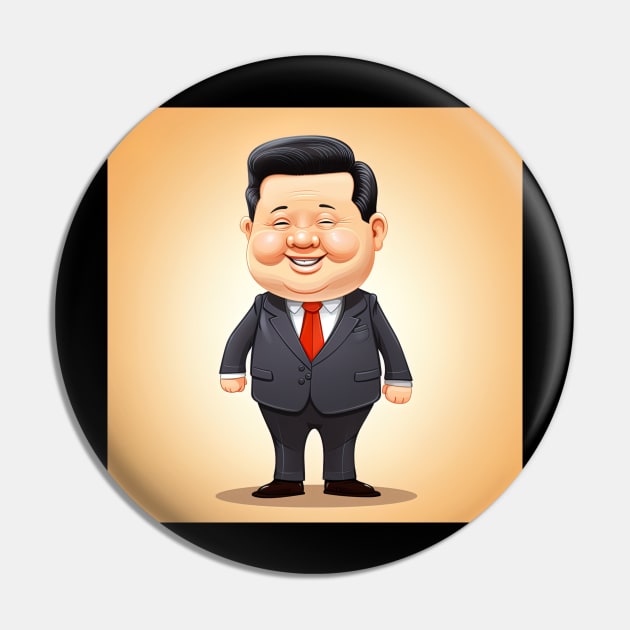 Xi Jinping Pin by ComicsFactory