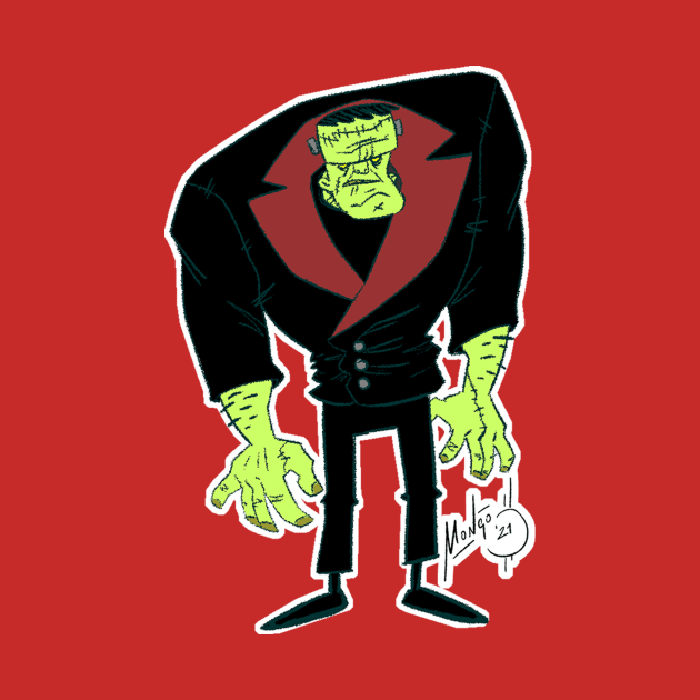 "Frankenstein's Monster" by MONGO draws