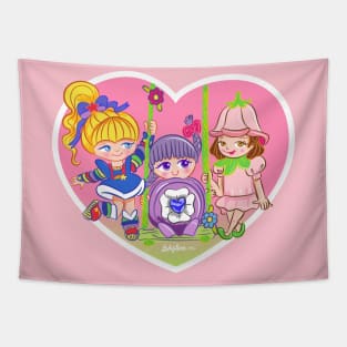 Girl power retro 2 Tapestry