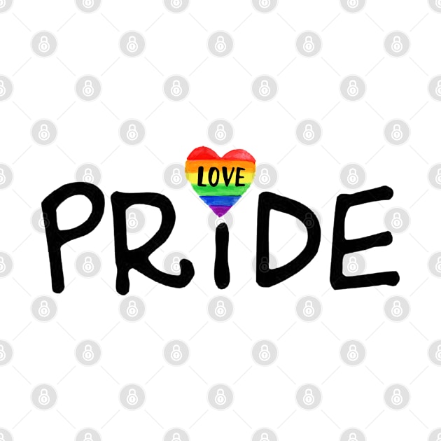 PRIDE LOVE - Black by RendyPratama