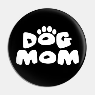 Dog Mom Logo Pin