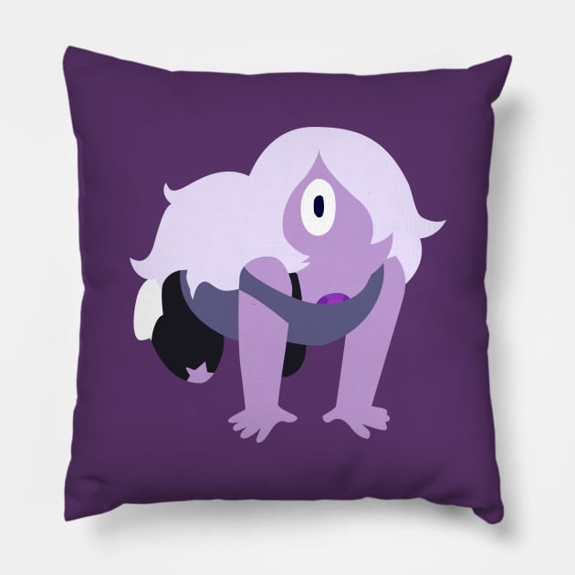 Amethyst Pillow by smirkingdesigns