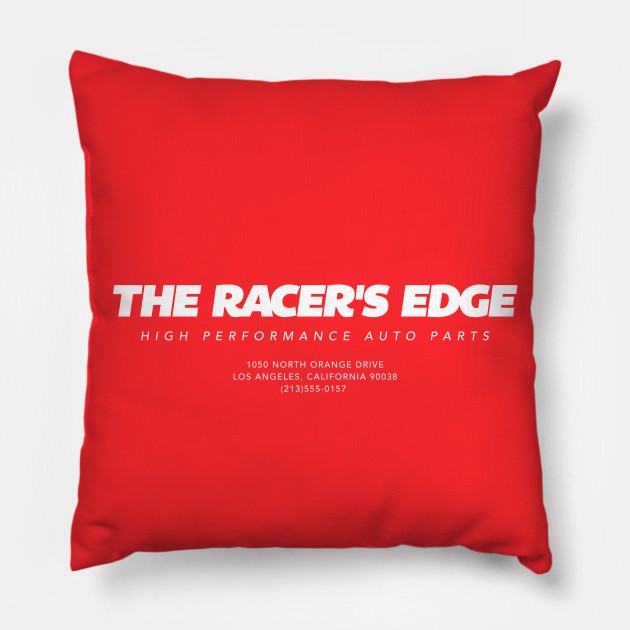 The Racer's Edge Pillow by aquaticform