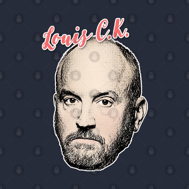 Louis CK // Retro Style Aesthetic Design by DankFutura