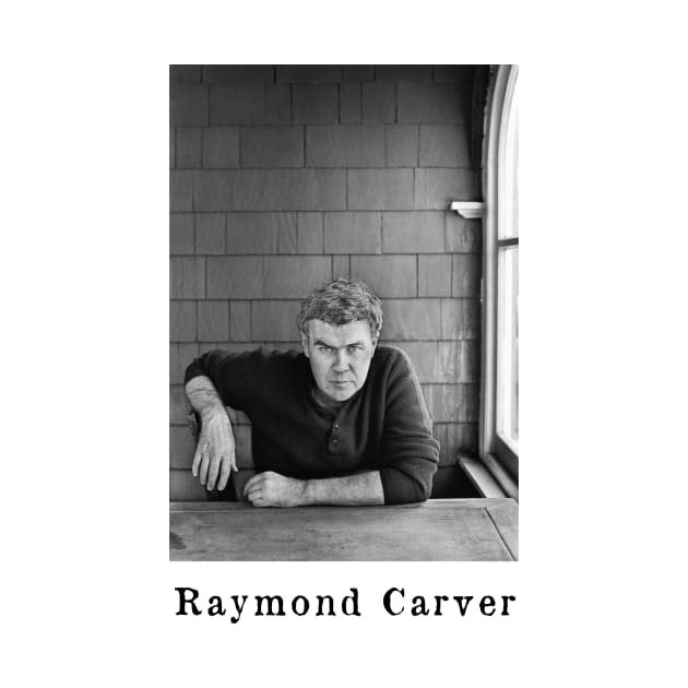 Raymond Carver Portrait Photography by WrittersQuotes