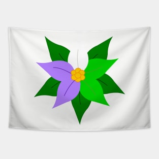 Pride Poinsettia Tapestry