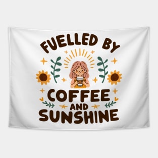 Coffee and sunshine Tapestry