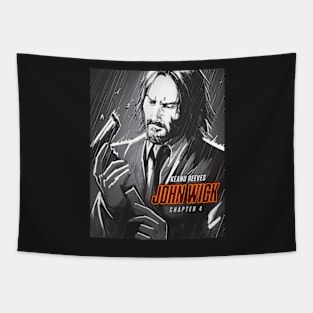 John Wick Movie, John Wick Chapter 4, John Wick Movies Tapestry