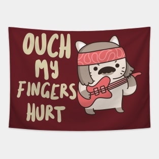 Ouch, My Fingers Hurt Tapestry