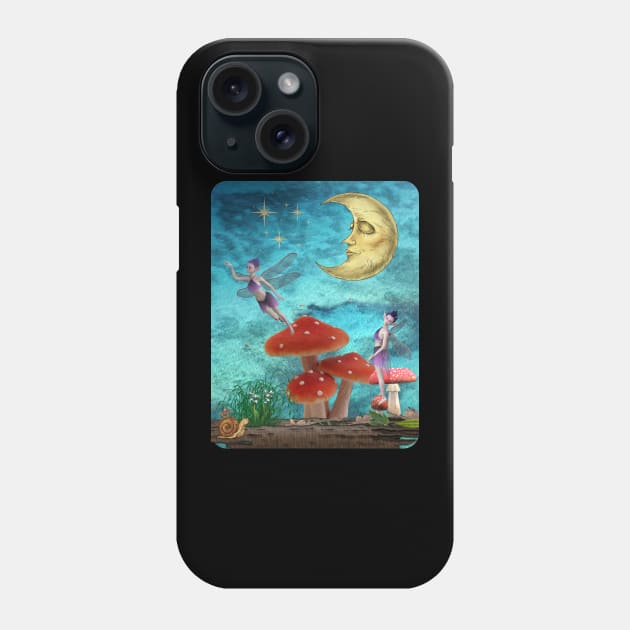 Night Fairies Phone Case by Spacetrap