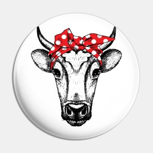 Cow Bandana Heifer Pin