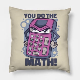 Calculator Quote Pillow