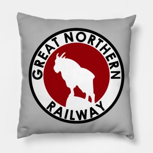 Great Northern Railroad Pillow