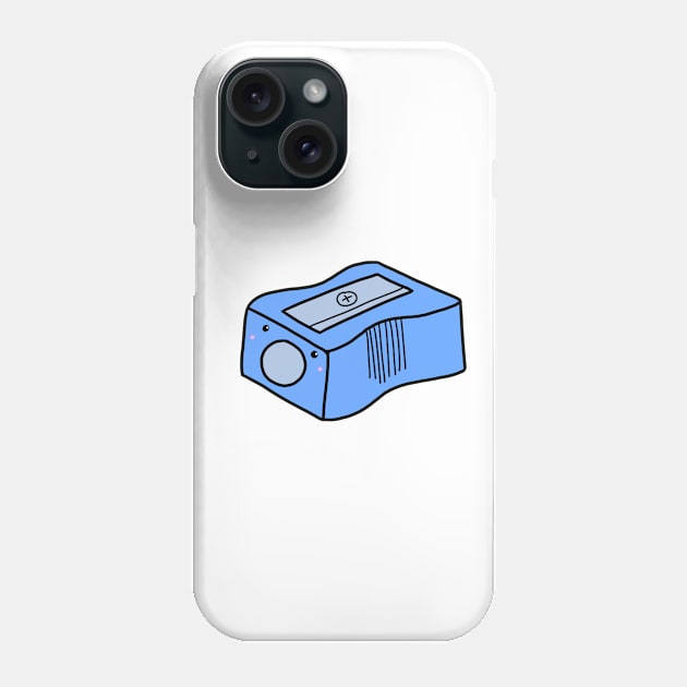 Cute Blue Sharpener Phone Case by Artmmey