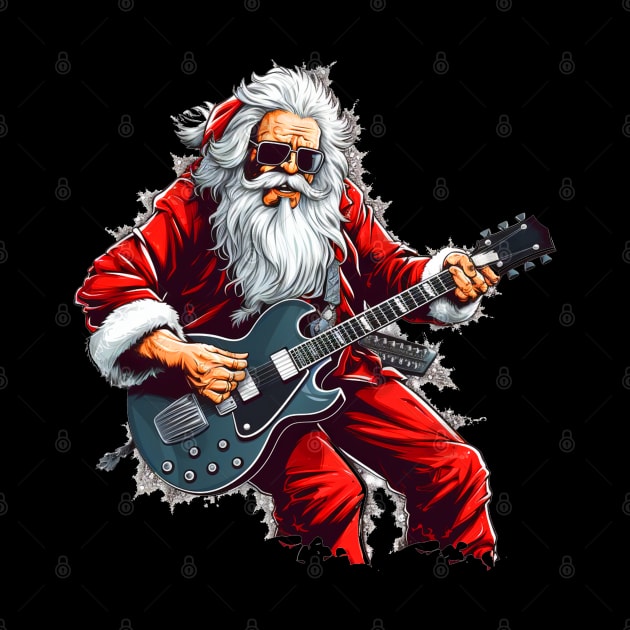 Guitar Santa by MZeeDesigns