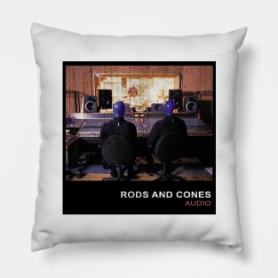 Rods And Blue Audio Pillow