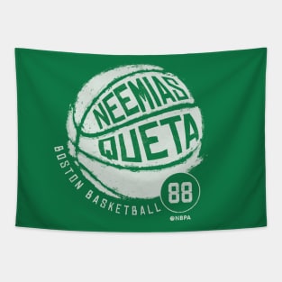 Neemias Queta Boston Basketball Tapestry