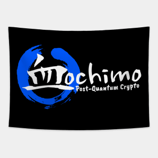 Mochimo Blue/White Kanji-Name-Slogan(short) Tapestry