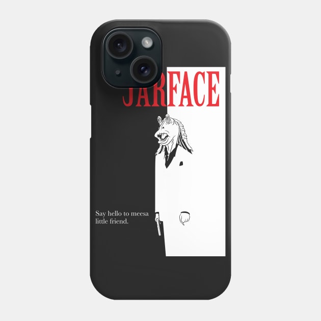 JARFACE Phone Case by wolfkrusemark