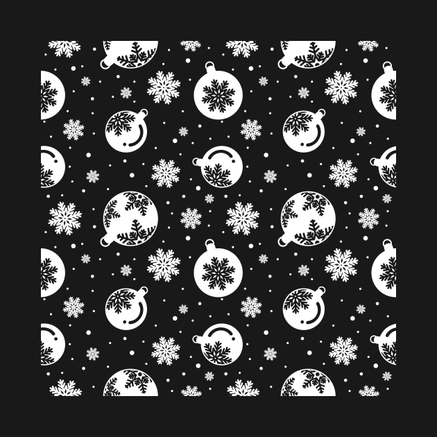 Winter Christmas Pattern by monicasareen