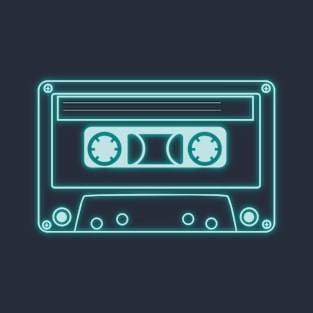 Synthwave - Retro Cassette Tape Neon 80s T-Shirt