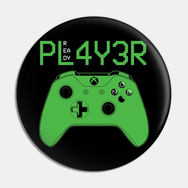 READY PL4Y3R xONE Pin by Krobilad