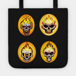 Burning Skull Pack Tote