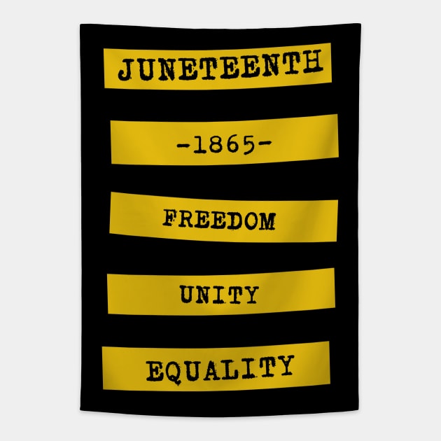 Juneteenth, 1865 Tapestry by Artisan