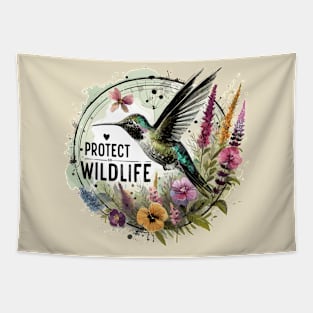Hummingbird - Protect Wildlife Tapestry