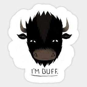 Buff Stickers Teepublic