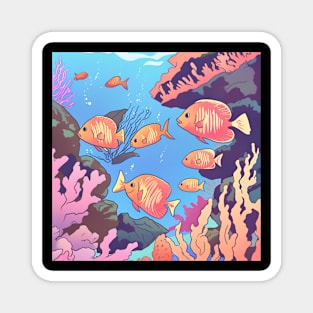 Fish lover Magnet