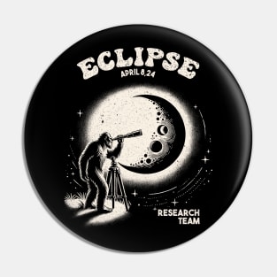 Bigfoot Research Team Eclipse 2024 Pin