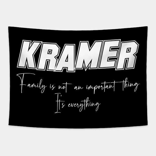 Kramer Second Name, Kramer Family Name, Kramer Middle Name Tapestry by JohnstonParrishE8NYy