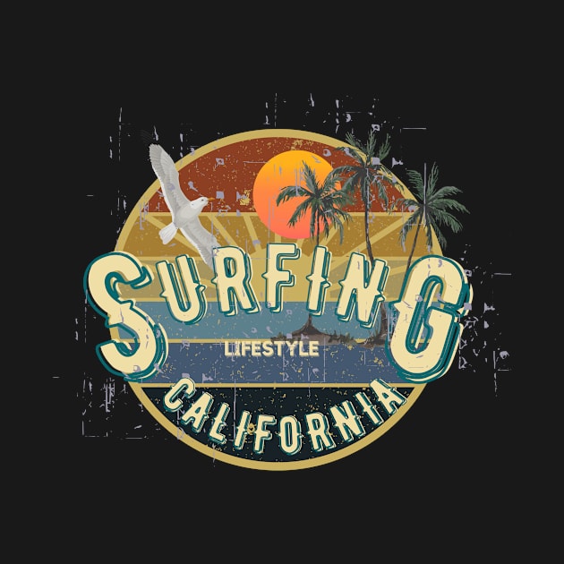 Surfing California by Blumammal