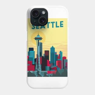 Seattle, Washington USA Phone Case