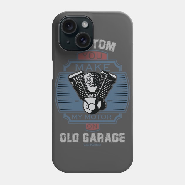 MOTOR ON 2 Phone Case by Neyc Design