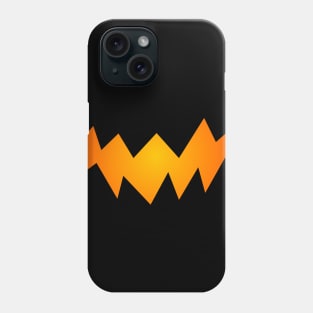 halloween pumpkin mouth Phone Case