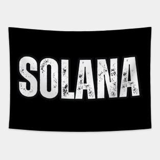 Solana Name Gift Birthday Holiday Anniversary Tapestry