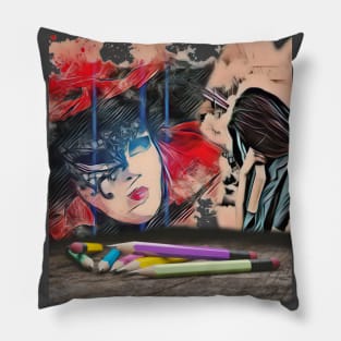 Art and science Pillow