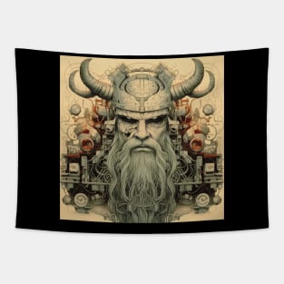 Cyber Viking Tapestry