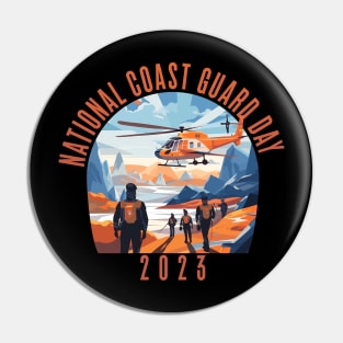 National Coastguard Day 2023 Coastguard Veteran Design Pin